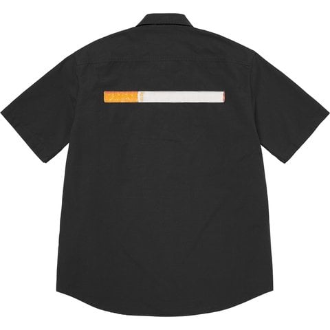 Supreme Cigarette S/S Shirt - Black
