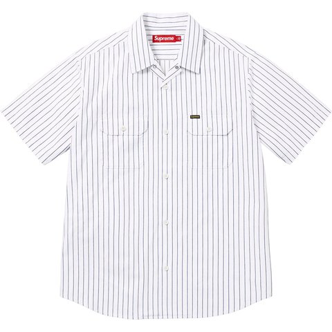 Supreme Ghostface® S/S Work Shirt - Stripe