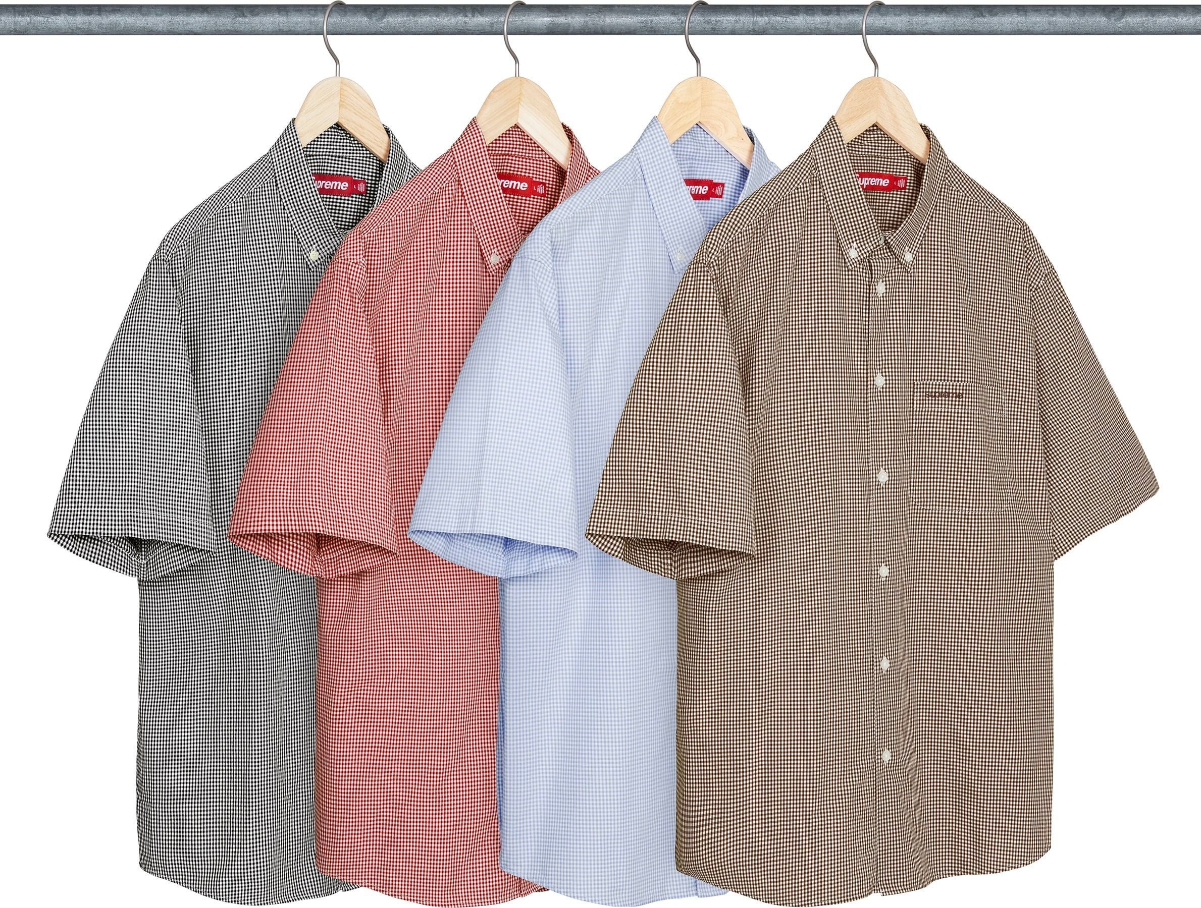 Gingham S/S Shirt - spring/summer 2026 - Supreme