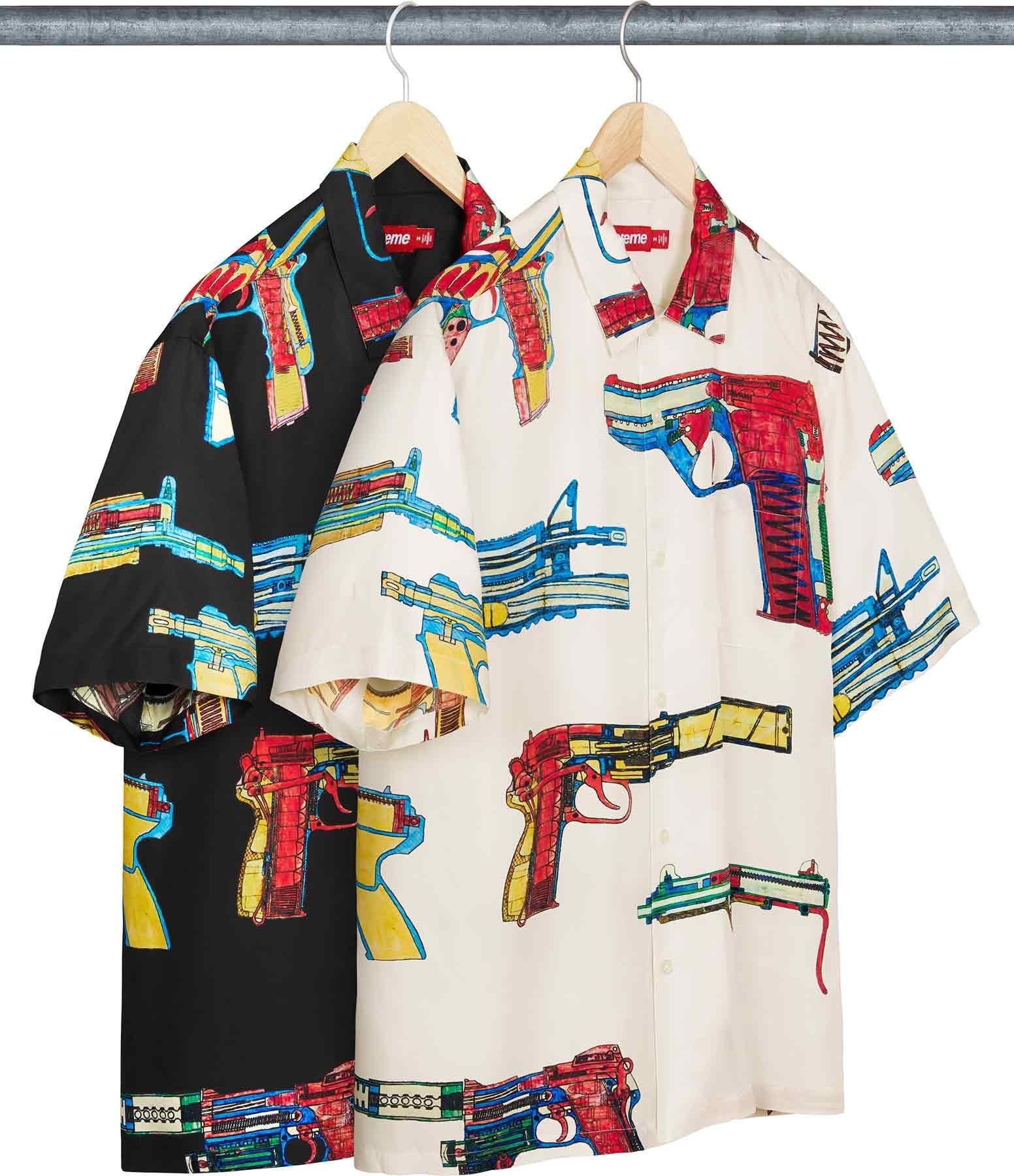 Guns Silk S/S Shirt - spring/summer 2026 - Supreme