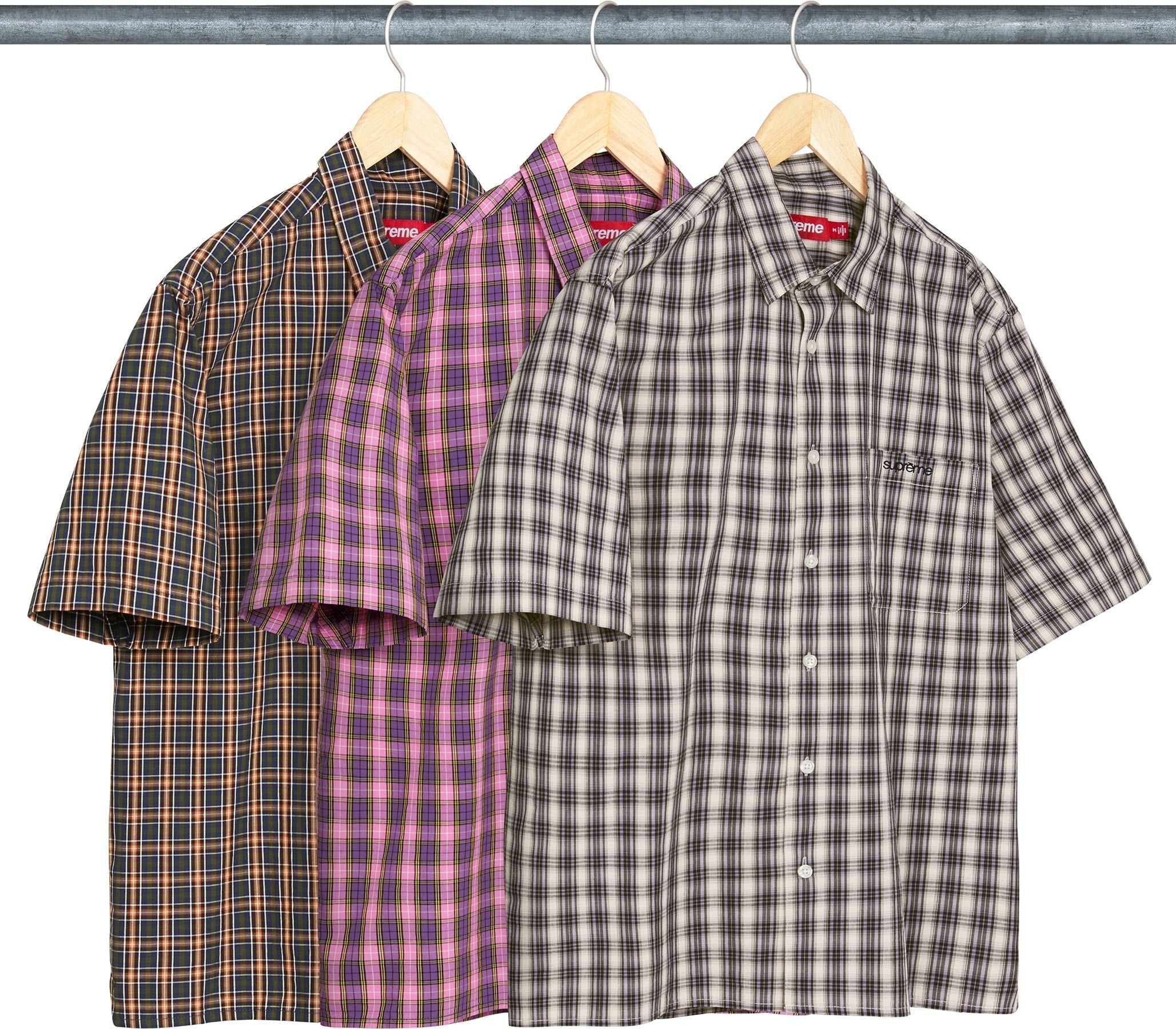 Mini Plaid S/S Shirt - spring/summer 2026 - Supreme