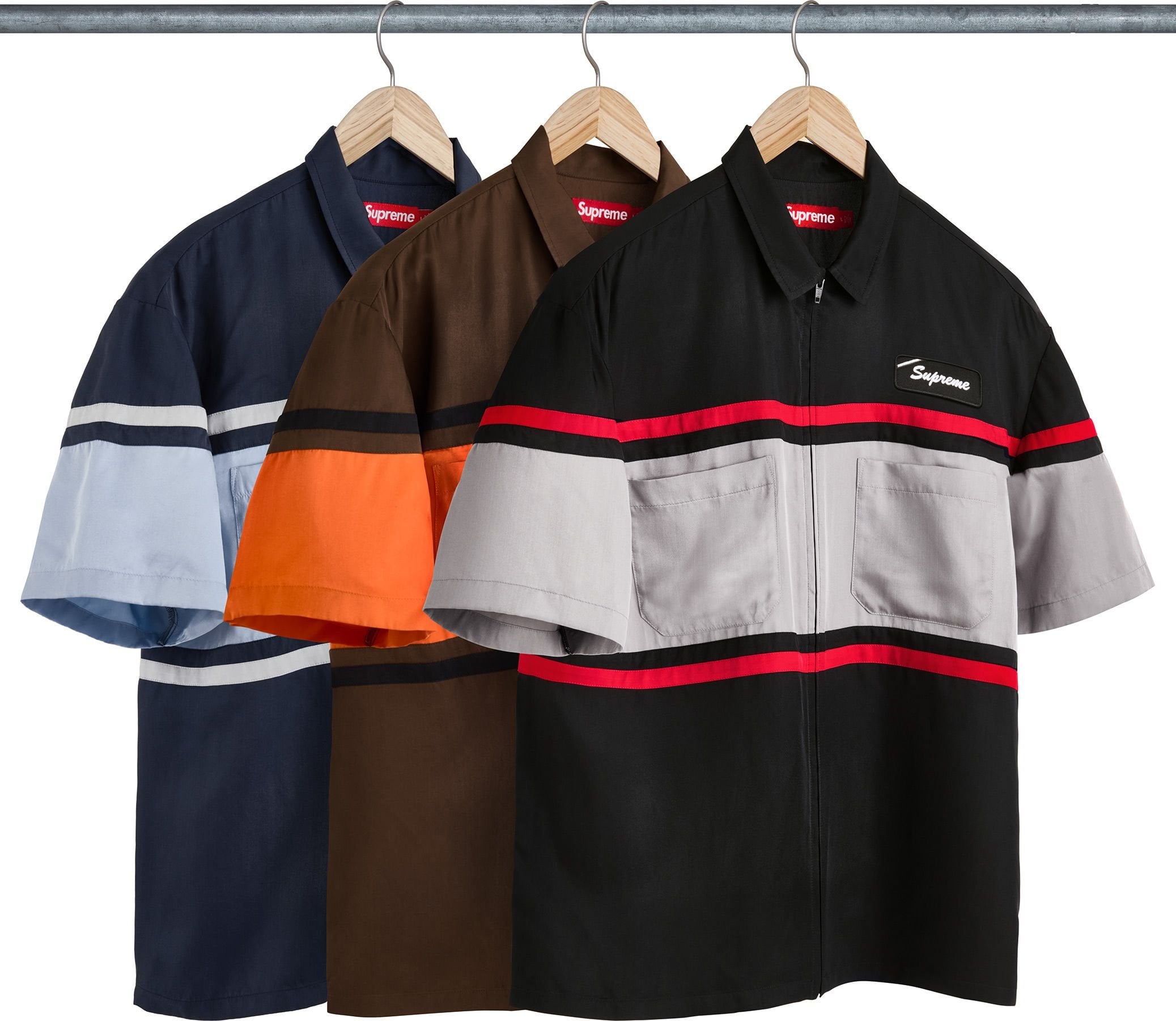 supreme 半袖 ジップポロ Silk Zip Up S/S Shirt - spring/summer 2026 - Supreme