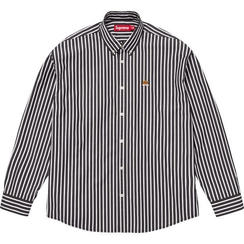 トップス 26ss Supreme MM6 Stripe Shirt Black S Stripe Shirt - spring/summer 2026 - Supreme