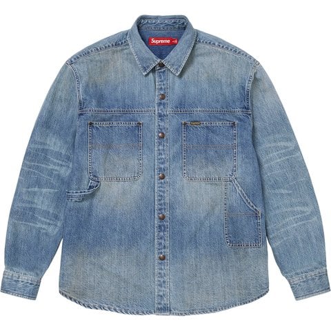 Worn Snap Painter Shirt - spring/summer 2026 - Supreme