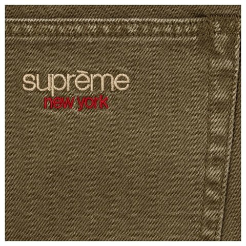 Supreme Baggy Denim Short - Olive