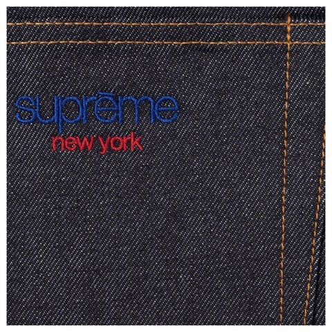 Supreme Baggy Selvedge Denim Short - Rigid Indigo