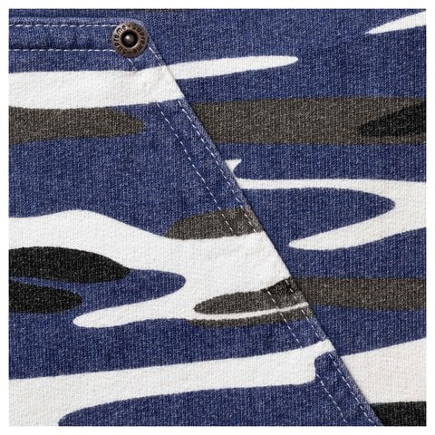 Supreme Double Knee Painter Sweatshort - Blue Camo