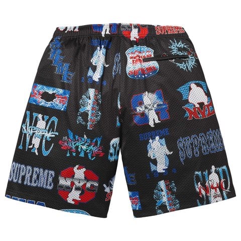 Supreme Flash Mesh Short - Black