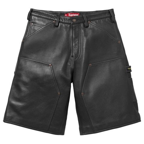 パンツ Leather Double Knee Painter Short Leather Double Knee Painter Short - Supreme