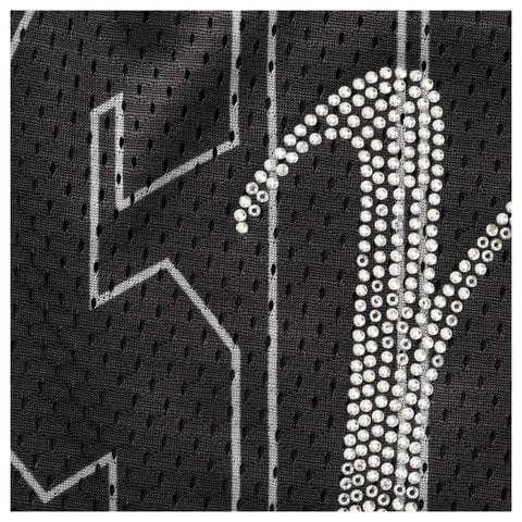 Supreme Rhinestone Mesh Short - Black