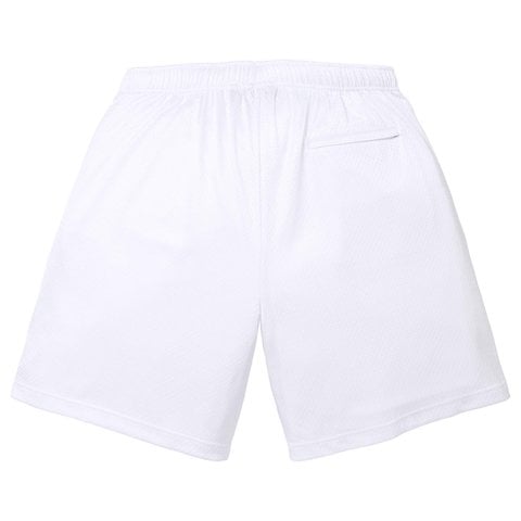 Supreme Rhinestone Mesh Short - White