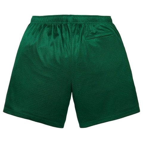 Supreme Small Box Baggy Mesh Short - Green