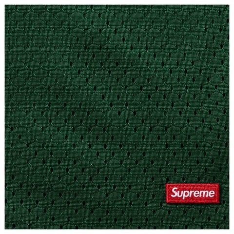 Supreme Small Box Baggy Mesh Short - Green
