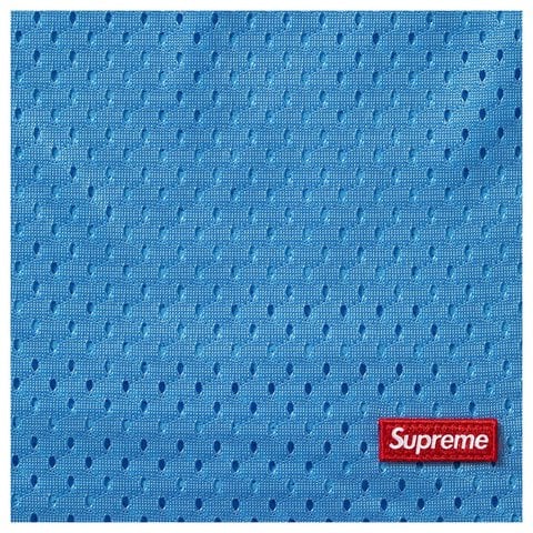 Supreme Small Box Baggy Mesh Short - Light Blue