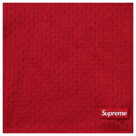 Supreme Small Box Baggy Mesh Short - Red