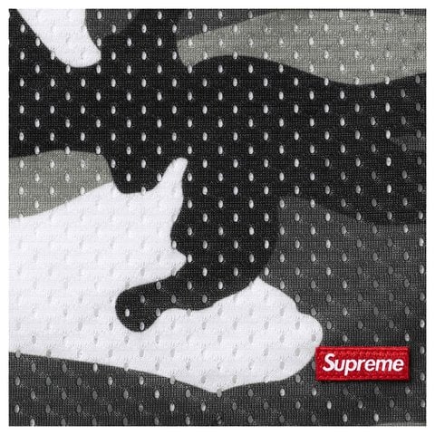 Supreme Small Box Baggy Mesh Short - Snow Camo
