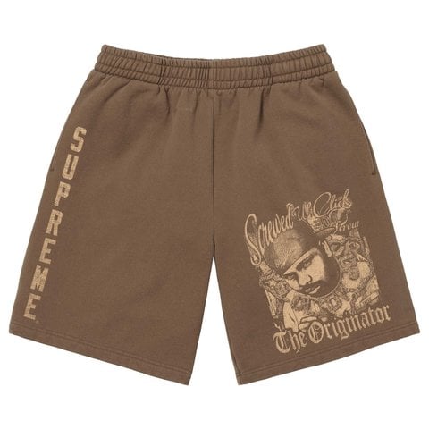 Supreme Supreme/DJ Screw Sweatshort - Dusty Brown