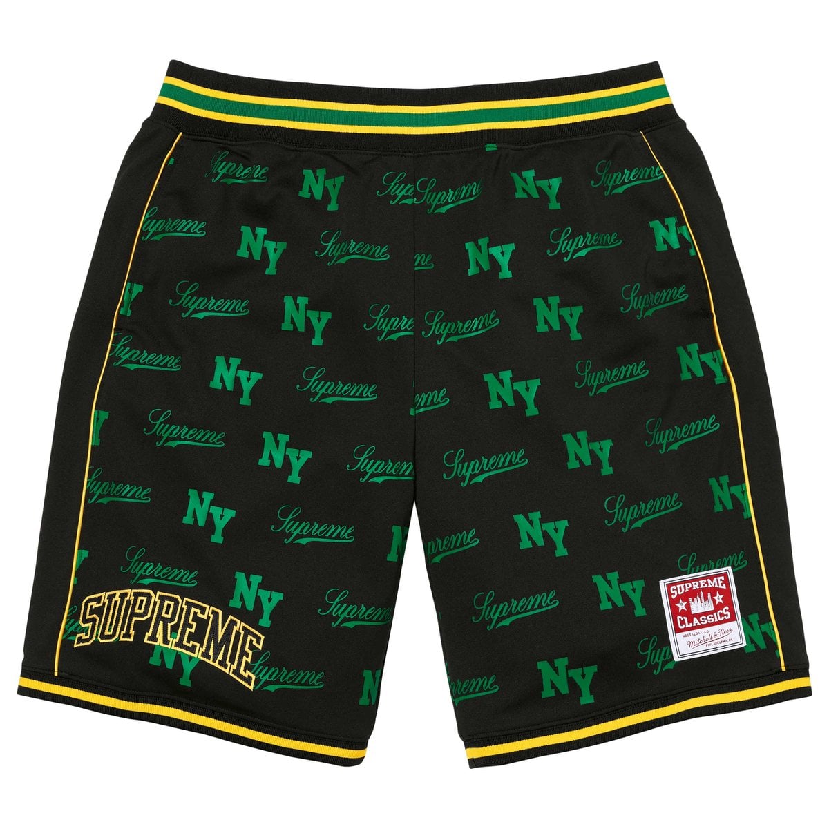 Supreme®/Mitchell & Ness® Monogram Basketball Short Black