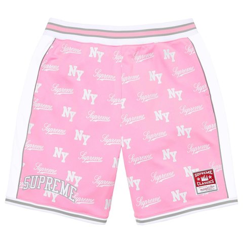 Supreme®/Mitchell & Ness® Monogram Basketball Short - Supreme