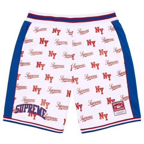 Supreme®/Mitchell & Ness® Monogram Basketball Short - Supreme