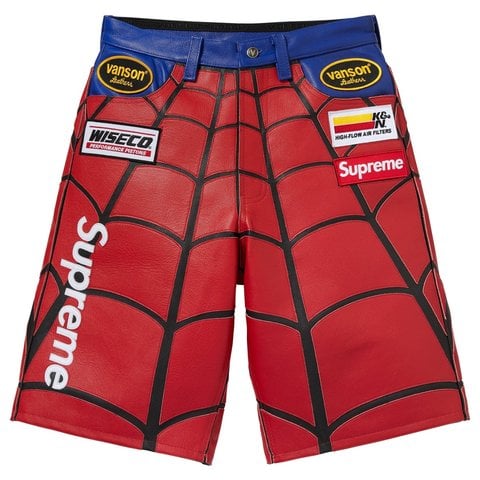 Supreme®/Vanson Leathers® Spider-Man Short - Supreme