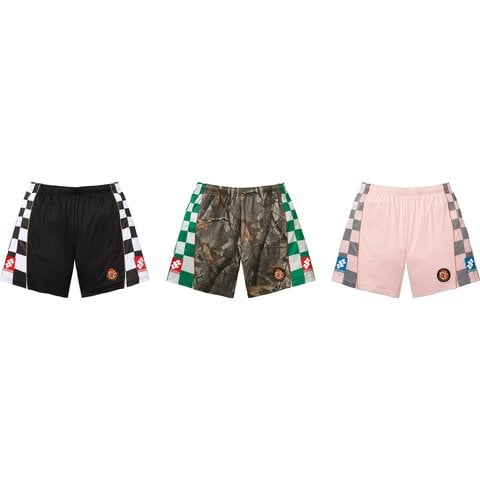 パンツ supreme checkered soccer shorts supreme-checkerboard-soccer-