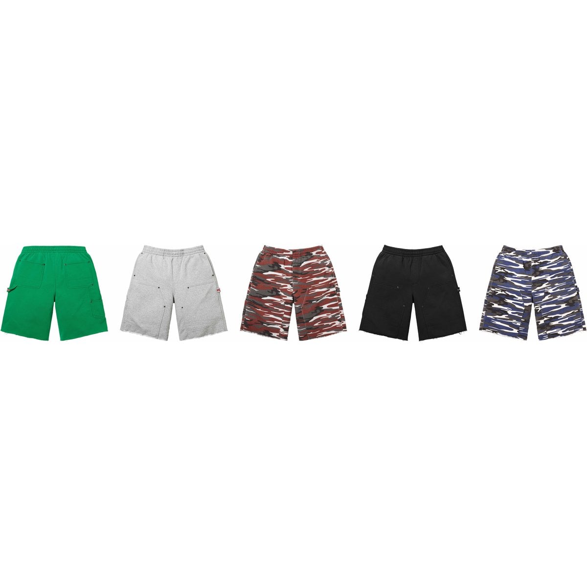 Double Knee Painter Sweatshort
