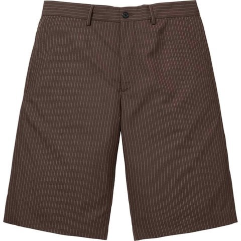 Pinstripe Wool Trouser Short - spring/summer 2026 - Supreme