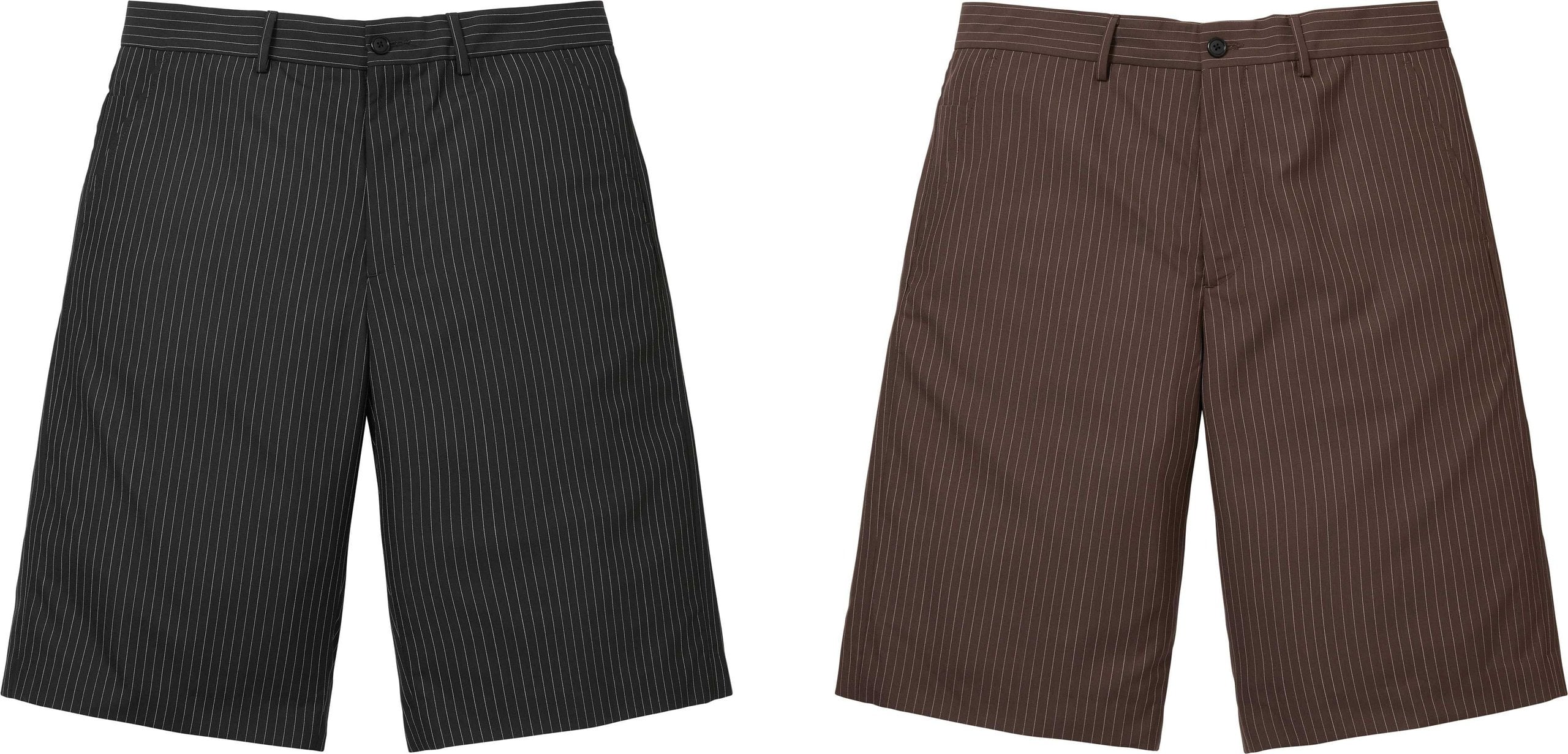 Pinstripe Wool Trouser Short - spring/summer 2026 - Supreme