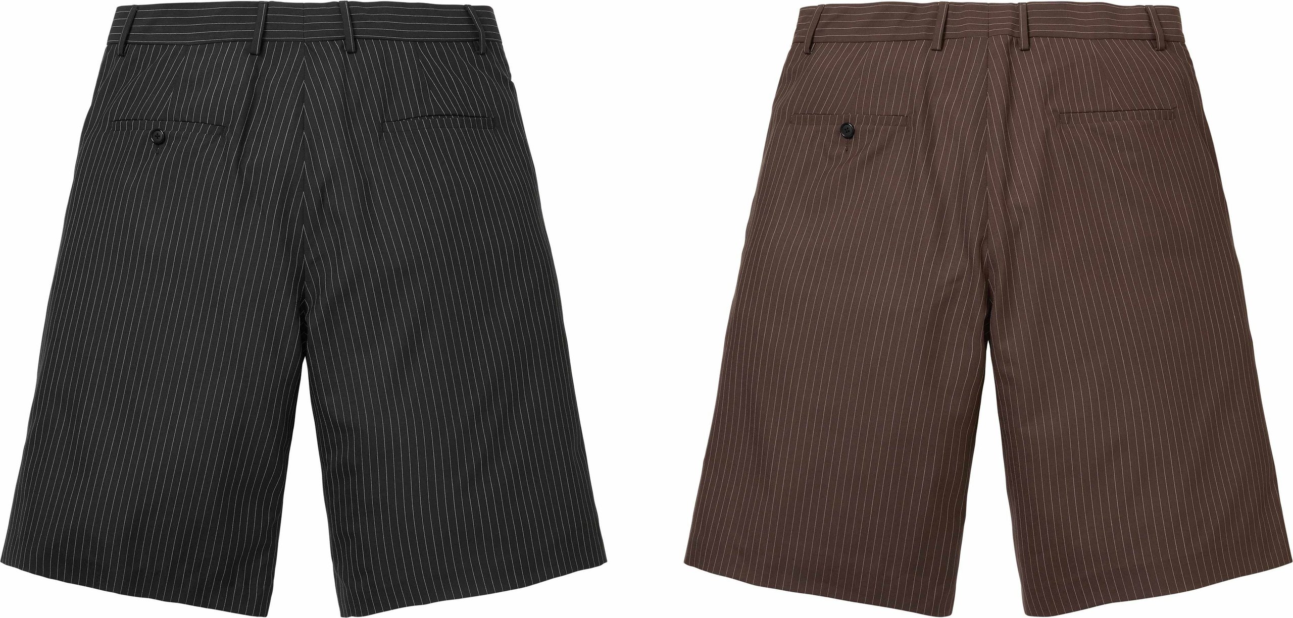 Pinstripe Wool Trouser Short - spring/summer 2026 - Supreme