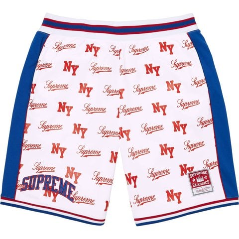Supreme®/Mitchell & Ness® Monogram Basketball Short - Supreme