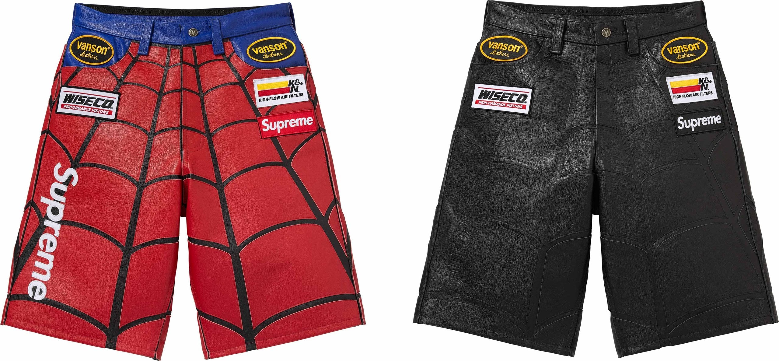 Supreme®/Vanson Leathers® Spider-Man Short - Supreme