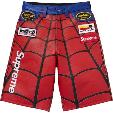 Supreme®/Vanson Leathers® Spider-Man Short - Supreme