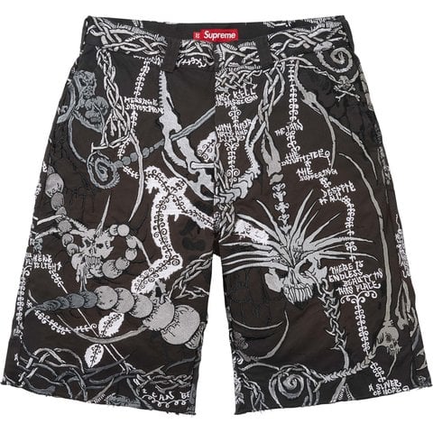 Wombat Embroidered Work Short - spring/summer 2026 - Supreme