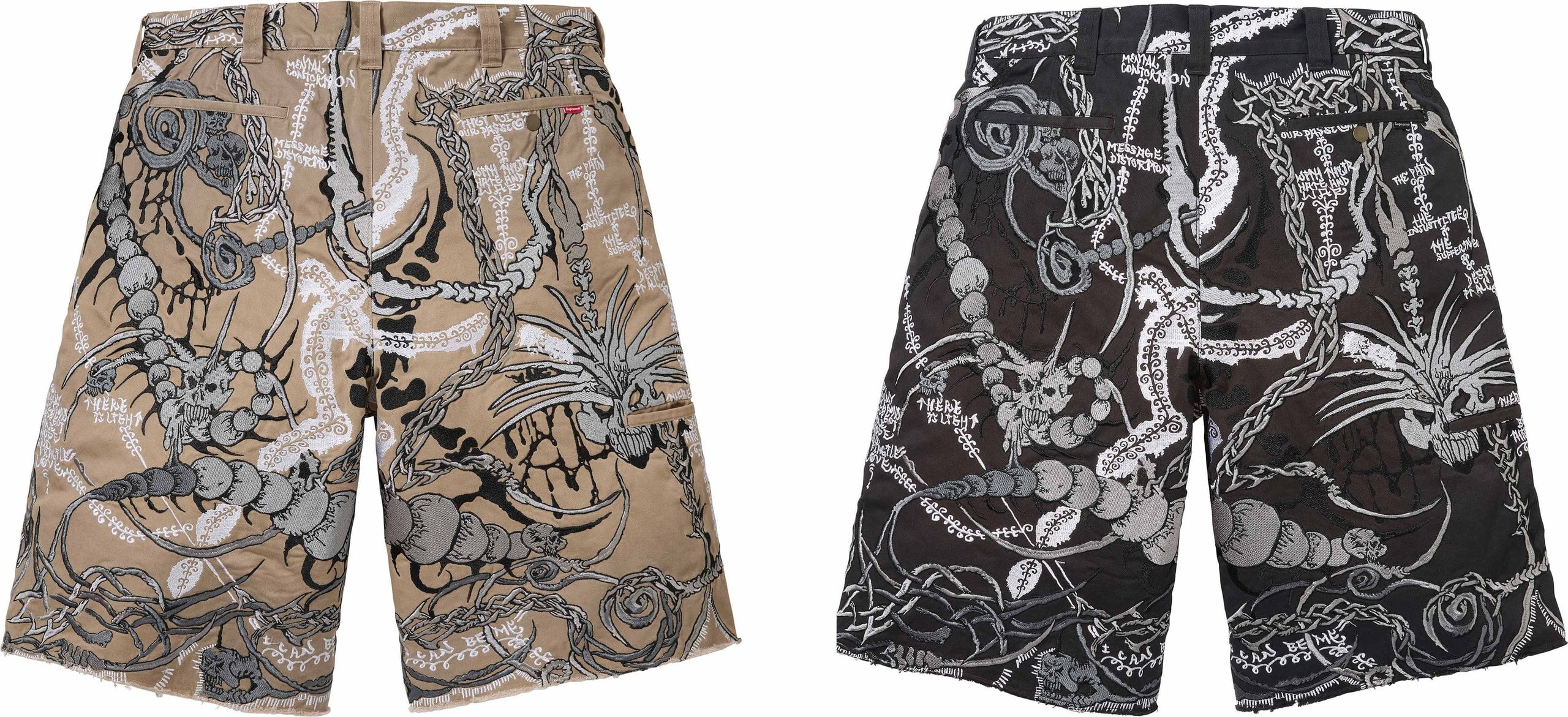 Wombat Embroidered Work Short - spring/summer 2026 - Supreme