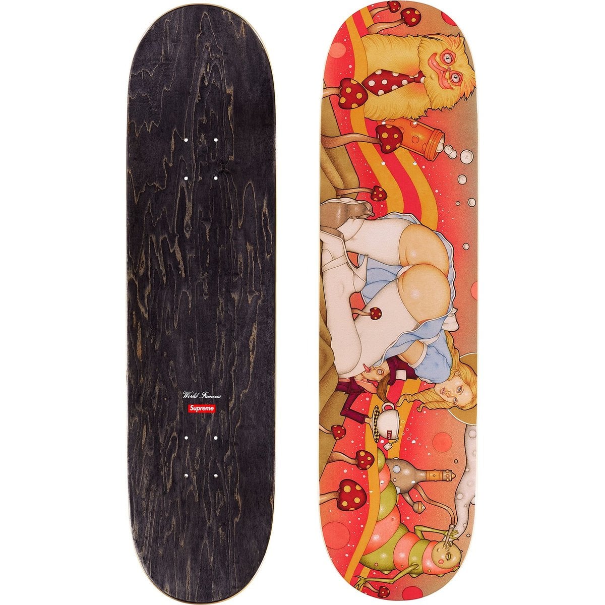 supreme デッキ SUPREME×ヨウジヤマモト×鉄拳|スケボーデッキ|【ハードオフ公式通販