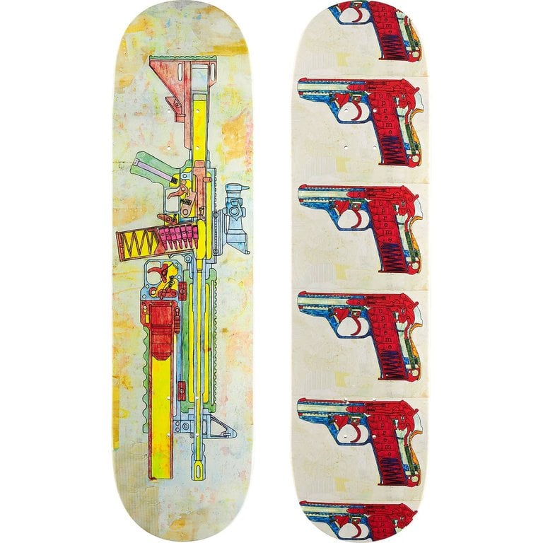 Supreme M4 M203 HKP4 Skateboards Alfredo Martinez SS26