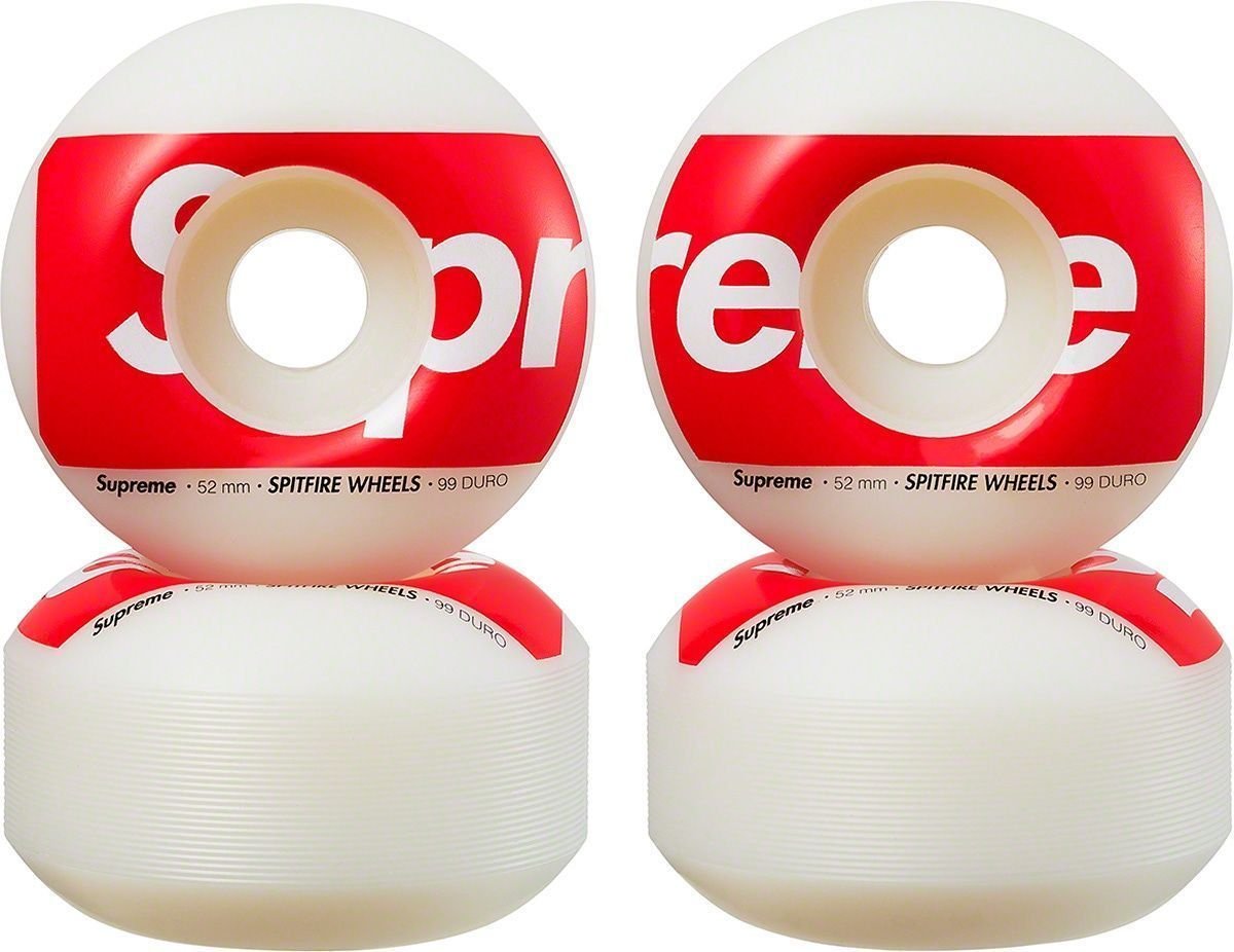 Supreme®/Spitfire® Shop Wheels (Set of 4) - Supreme