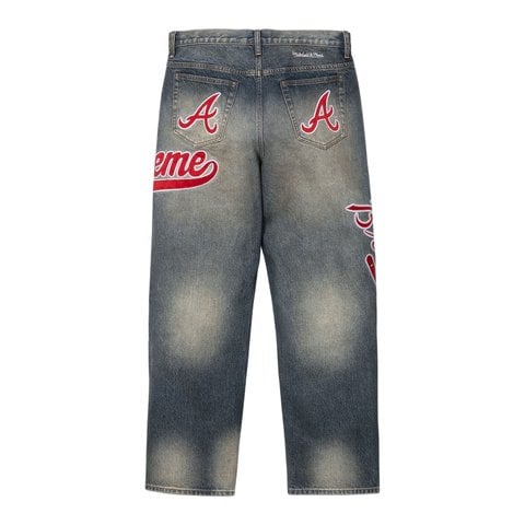 Supreme®/Mitchell & Ness® Atlanta Braves™ Loose Fit Jean - Supreme