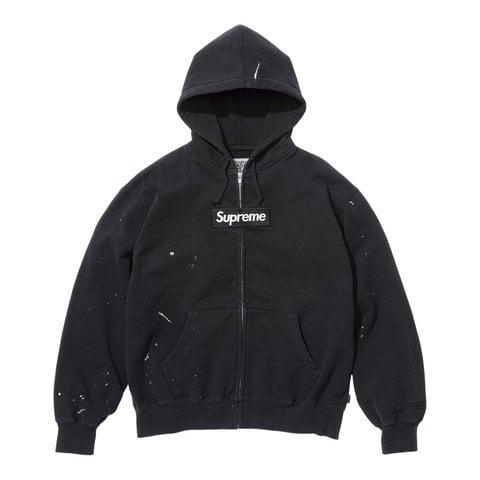 Supreme®/MM6 Maison Margiela Box Logo Zip Up Hooded Sweatshirt
