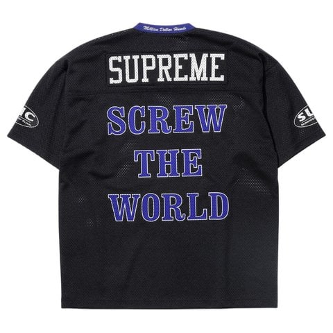 トップス Supreme DJ Screw Football Jersey XXL Supreme DJ Screw Football Jersey Black Men's - SS26 - US