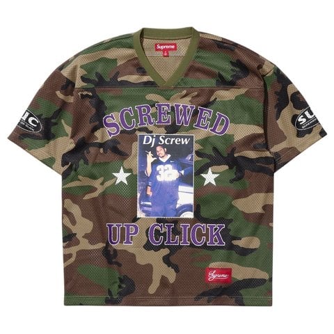 Supreme/DJ Screw Football Jersey - Supreme