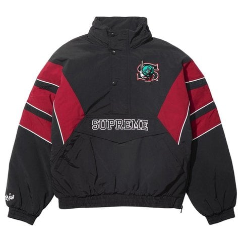 Supreme/SALEM Half Zip Stadium Jacket - Supreme