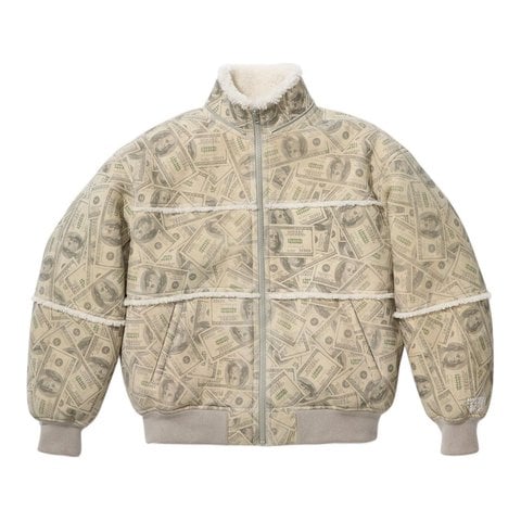 Supreme®/MM6 Maison Margiela Hooded Shearling Bomber Jacket - Supreme