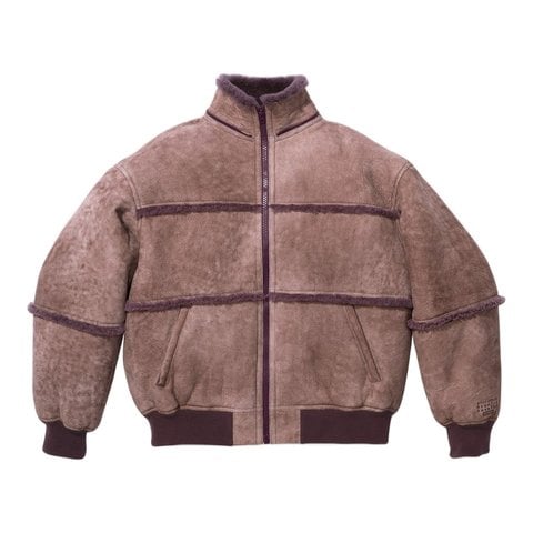 Supreme®/MM6 Maison Margiela Hooded Shearling Bomber Jacket - Supreme
