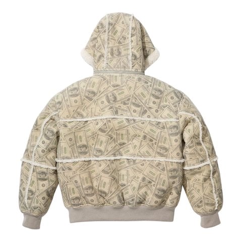 Supreme Supreme®/MM6 Maison Margiela Hooded Shearling Bomber Jacket - Hooded Shearling Bomber Jacket