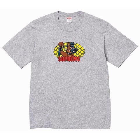 Supreme Leash Tee - Heather Grey
