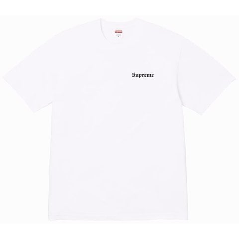 Supreme Paris Is Burning Tee - White