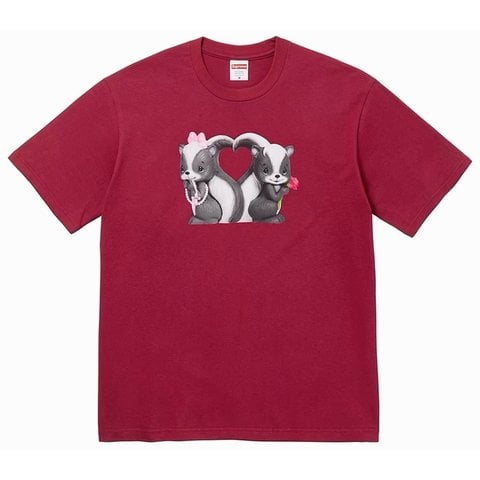 トップス 26ss S Supreme Skunk Tee cardinal Skunk Tee - spring/summer 2026 - Supreme
