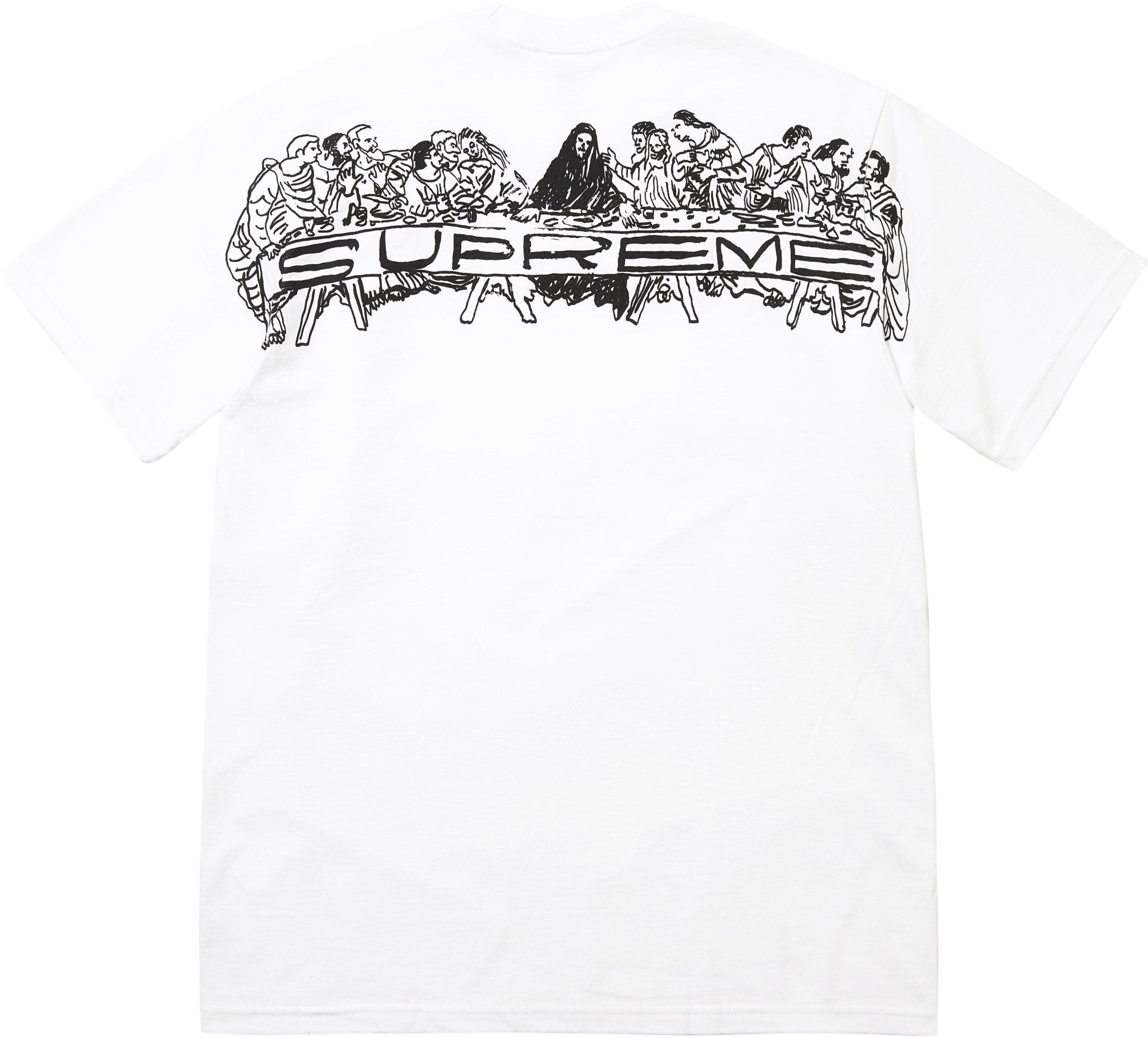 トップス Supreme White T-Shirt Supper Tee - spring/summer 2026 - Supreme